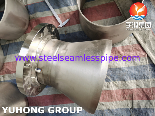 ASTM B363 Ti2 R50400 3.7035 티타늄 합금 강철 부착 부트 웰드 B16.9