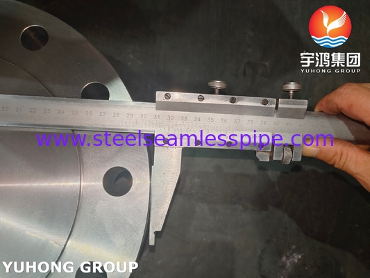 ASME SA350 LF2 Class 1 단조 탄소강 노즐 커버 플랜지 (배관 시스템용)