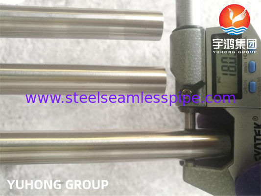 식품 산업 고온용 ASME SA213 TP321 BA 밝은 튜브