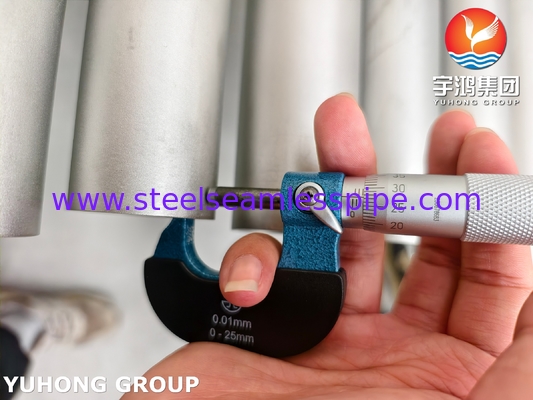 ASTM A790 S32205 톱리스 듀플렉스 스테인리스 스틸 튜브