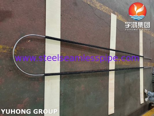 ASTM A179 Carbon Steel U Bend Welded Longitudinal Finned Tubes For Oil Refining Projects