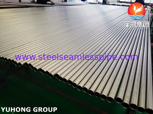 ASME SB338 R50400 SMLS Titanium Bright Tube for Heat Exchanger and Marine Engineering
