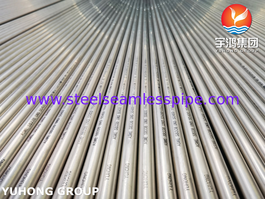 ASME SB338 R50400 SMLS Titanium Bright Tube for Heat Exchanger and Marine Engineering