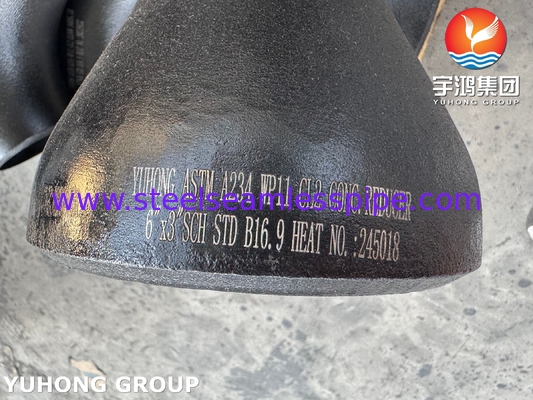 ASTM A234 WP11 CL2 합금강 피팅 맞대기 용접 화학 산업용 B16.9