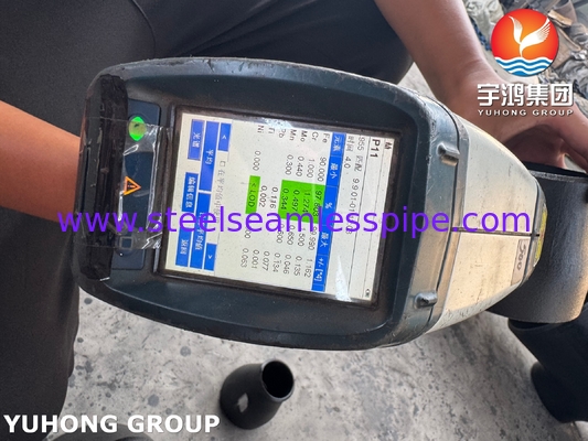 ASTM A234 WP11 CL2 합금강 피팅 맞대기 용접 화학 산업용 B16.9