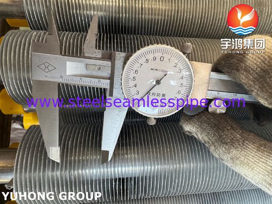 공랭식 열교환기용 압출 핀 튜브 스테인리스강 ASTM A213 TP304