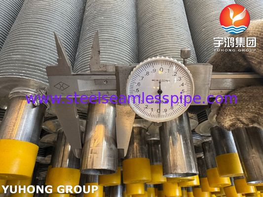 EN10217-7 1.4301 스테인리스강 파이프, HVAC&R용 압출 핀 튜브