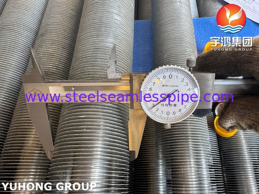 EN10217-7 1.4301 스테인리스강 파이프, HVAC&R용 압출 핀 튜브