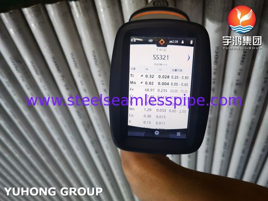 GOST 9941-81 12X18H12T 1.4541 석유화학용 이음매 없는 스테인리스강 튜브