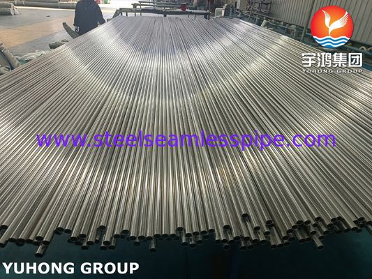 ASTM A249 TP304 스테인리스 스틸 용접형 열 교환 튜브 밝은 앙일러