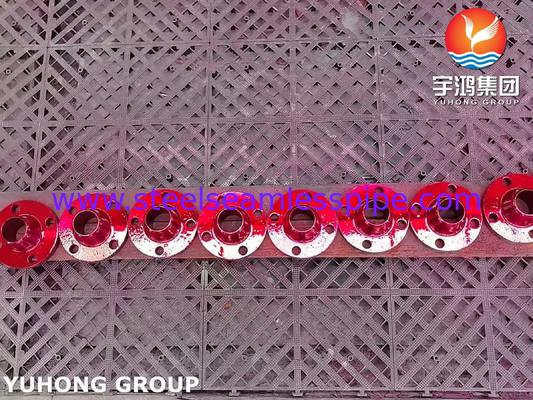 ASTM A105 웰드네크 승격면 탄소강 가조 플랜지 B16.5