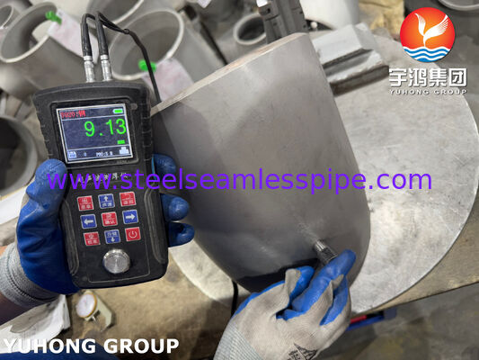 ASTM B366 WPHC276 90도 팔꿈치 하스텔로이 C276 UNS N10276 파이프 피팅