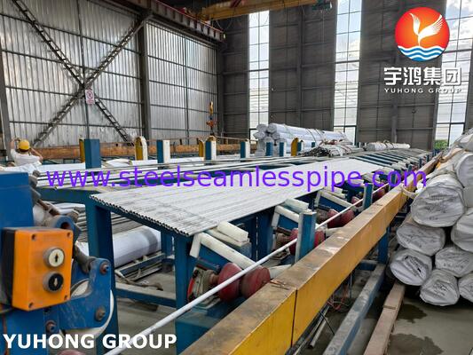 ASTM A312 UNS S30815 고온 애플리케이션을 위한 스테인리스 스틸 무선 열 저항 파이프