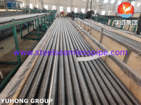 ASME SA209 열 교환기용 AL1060 핀과 탄소 강철 내장 핀 튜브