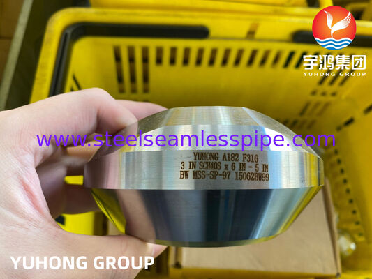 ASTM A182 F316/F316L 스테인리스강 피팅 웰드올렛 BW MSS-SP-97