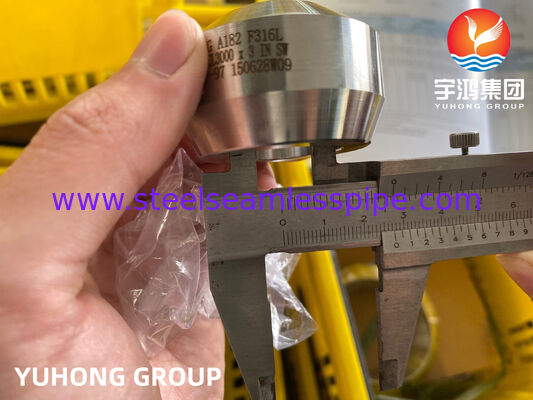 ASTM A182 F316/F316L 스테인리스강 피팅 웰드올렛 BW MSS-SP-97