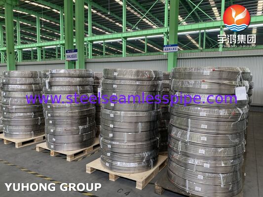 ASTM A269 TP316L 스테인리스 스틸 무선 코일 튜브