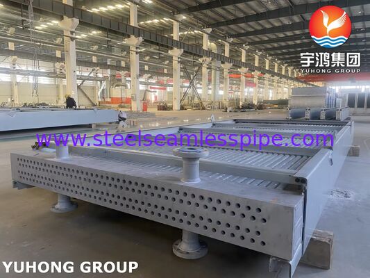 Monel 400 공랭식 튜브 번들 (압출 알루미늄 핀 및 ASME SB163 이음매 없는 튜브 포함)