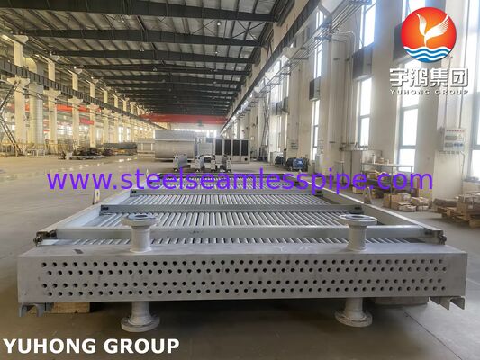 Monel 400 공랭식 튜브 번들 (압출 알루미늄 핀 및 ASME SB163 이음매 없는 튜브 포함)