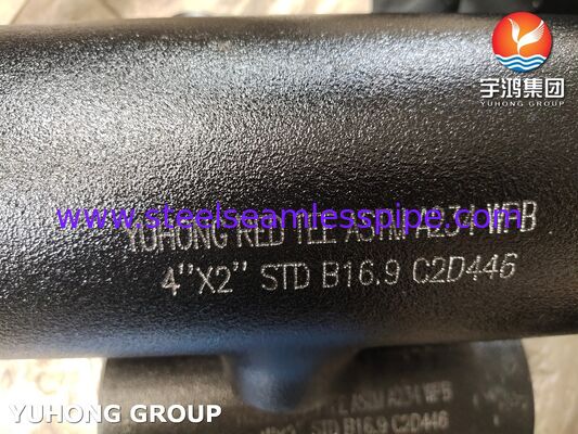 ASTM A234 WPB 탄소 강철 부착 감소 티 부트 웰드