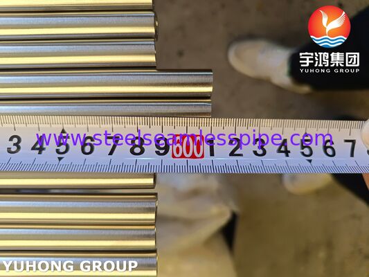 ASTM A789 S32750 SMLS 듀플렉스 스틸 밝은 튜브