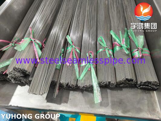 ISO9626 SUS304 주사용 바늘 생산용 의학적 하피더믹 모세관