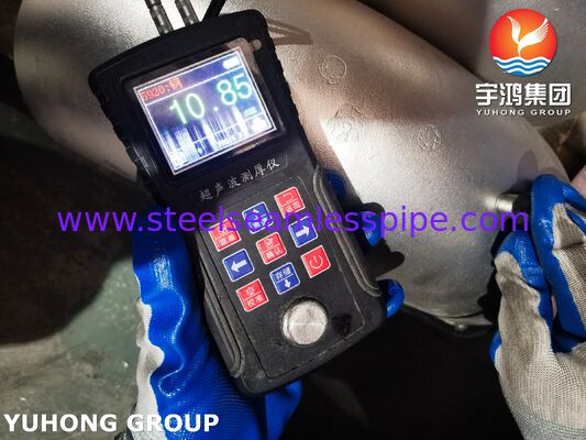 ASTM A403 WP304 스테인리스 스틸 부착 팔꿈치 부트 웰드