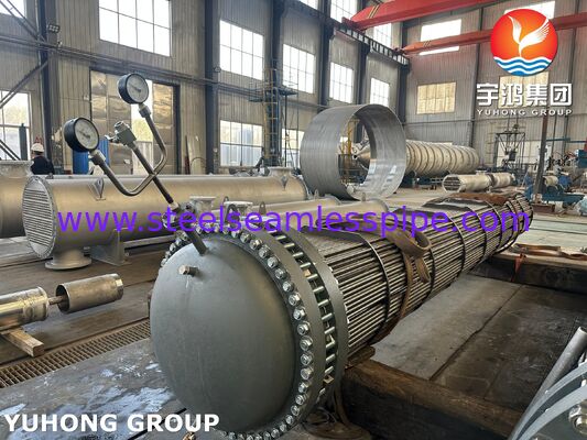 열교환기 튜브 번들 SA350 LF2 CL1 튜브시트 SA334 Gr.6 U 벤드 튜브