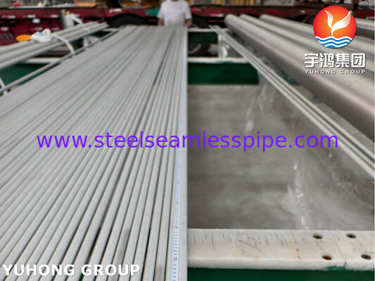 ASTM A312 UNS S30815 이음매 없는 강관, 고온 및 산화 방지, 열교환기 및 용광로 적용