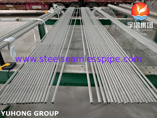 ASTM A312 UNS S30815 이음매 없는 강관, 고온 및 산화 방지, 열교환기 및 용광로 적용