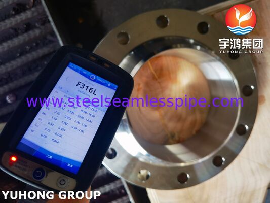 ASTM A182 F316L 스테인리스강 플랜지 용접 넥 레이즈드 페이스