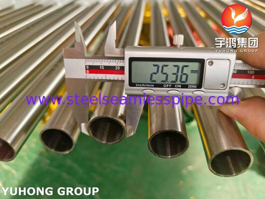 ASTM A270 TP304 식품 가공용 스테인리스 스틸 밝은 앙일러드 무선 위생관