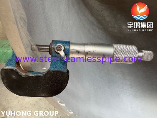 ASTM A312 TP316L 석유가스 석유화학 정제공장용 스테인리스 스틸 무선 파이프