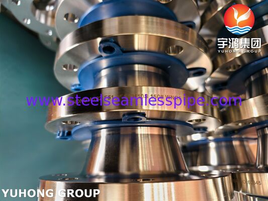 ASTM A182 F51 S31803 듀플렉스 스틸 가조 웰드 넥 플랜지 150#-2500# B16.5