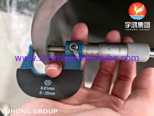 ASTM A312 S30815 253MA 스테인리스강 이음매 없는 강관