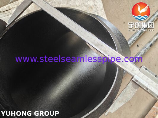 ASTM A860 WPHY42-S Equal Tee 고압 파이프라인 시스템용 고강성 철기 부트 용접 장치