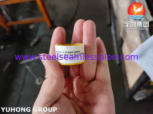 높은 주파수 웰딩 톱니 톱니 튜브 TP304H 기본 / SS304 핀