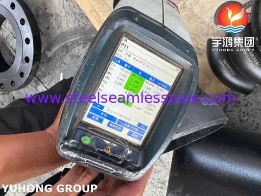 컨센트릭 리듀서 ASTM A234 WP11 CL2 알로이 스틸 Buttweld 64 "까지