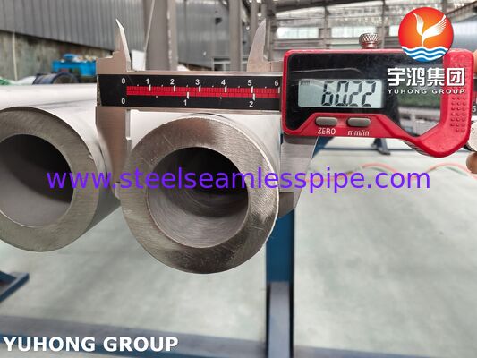 ASTM A312 TP321H 스테인리스강 이음매 없는 강관, 산세 및 어닐링