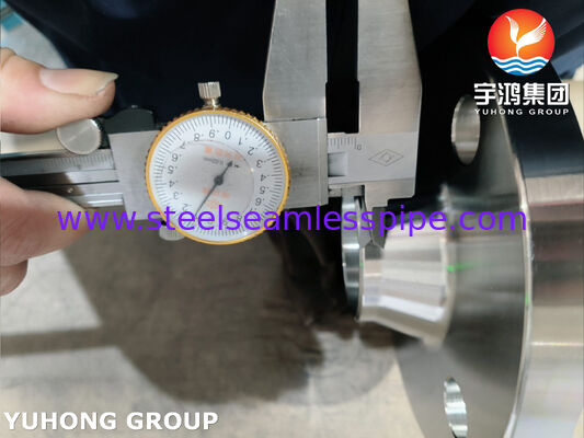 ASTM A182 F51 산업용 파이프라인용 듀플렉스 스테인레스 스틸 플랜지