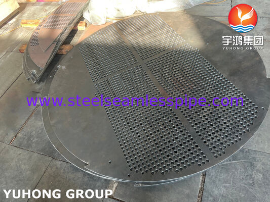 탄소 강철 바플 플레이트 지원 플레이트 ASME SA516 GR 70 열 교환기