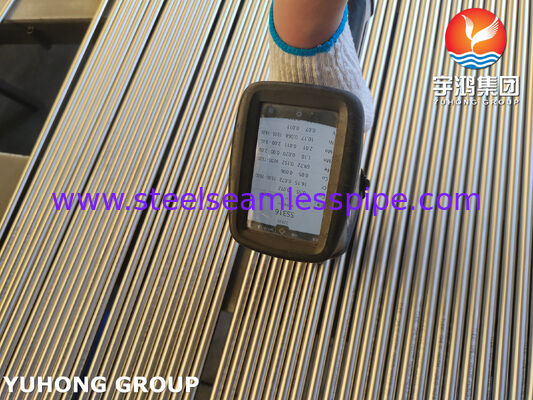 ASTM A269 TP316L 스테인리스 스틸 무선 튜브 보일러 열 교환기 응용을위한 밝은 앙일