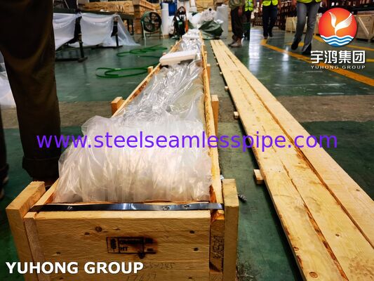 콘덴서 및 열 교환기 응용 ASTM B111 C68700 구리 니켈 튜브