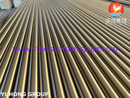 열교환기용 고내식성 및 고온 크리프 저항성을 갖춘 ASTM A213 TP321H 밝은 어닐링 스테인리스강 이음매 없는 튜브