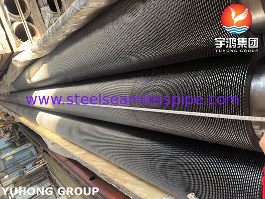 A335 P22 HRSG 및 열 회수 시스템용 CS 핀을 가진 톱니 모양 핀 튜브