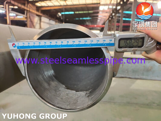 고온 및 고압 산업용 심리스 스테인리스강 파이프 ASTM A376 TP347H