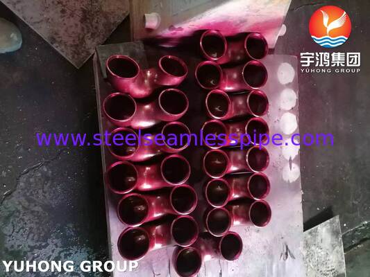 ASTM A403 WP321-S 180° 스테인리스강 파이프 피팅 엘보