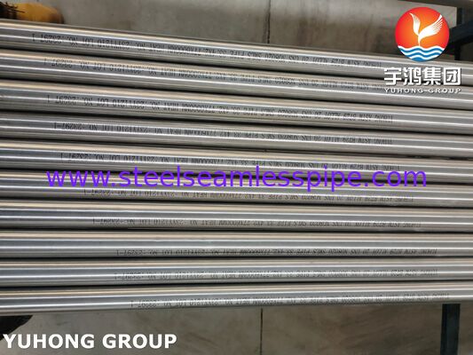 ASTM B729 합금 20 (UNS N08020) 이음매 없는 튜브, 산성 환경용 내식성