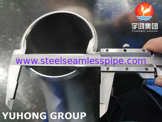 ASTM A403 WP304H-S 산업용 부착 팔꿈치, 스테인리스 스틸 파이프 부착