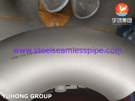 ASTM A403 WP316L-S 부착 팔꿈치, 스테인레스 스틸 무선 파이프 팔꿈치